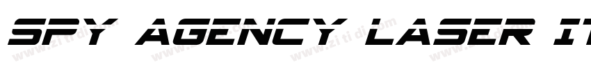 Spy Agency Laser It字体转换